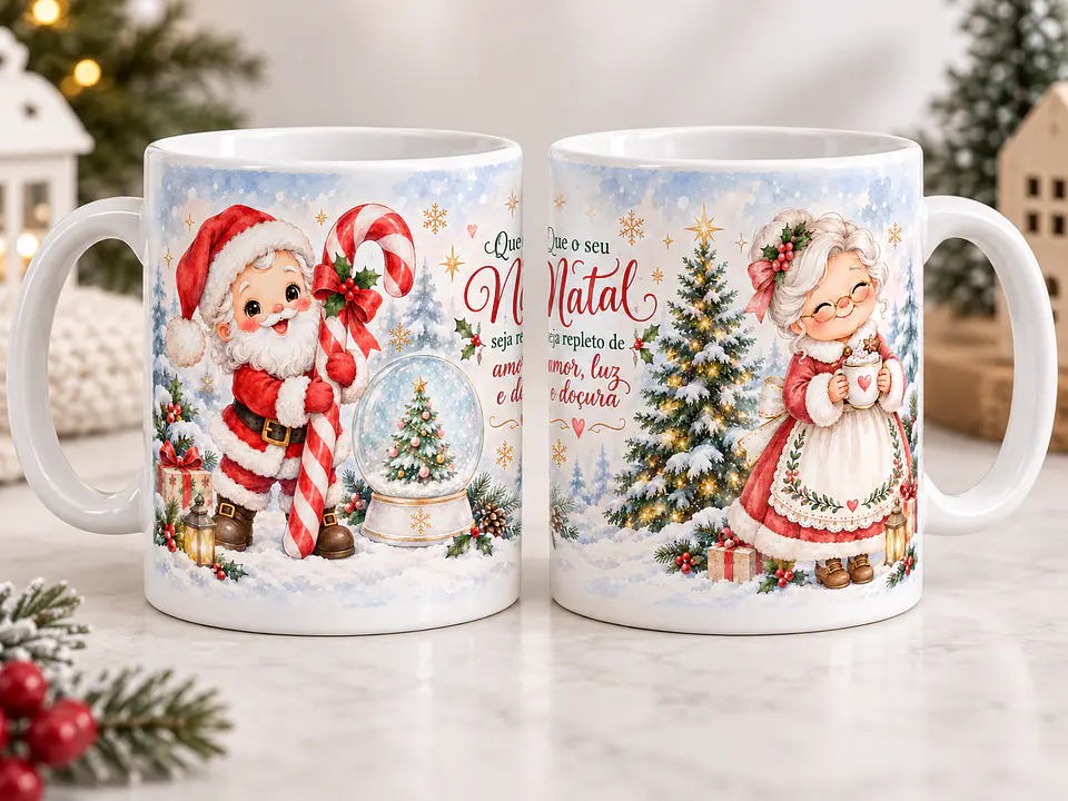 Coleção Canecas - Natal 10