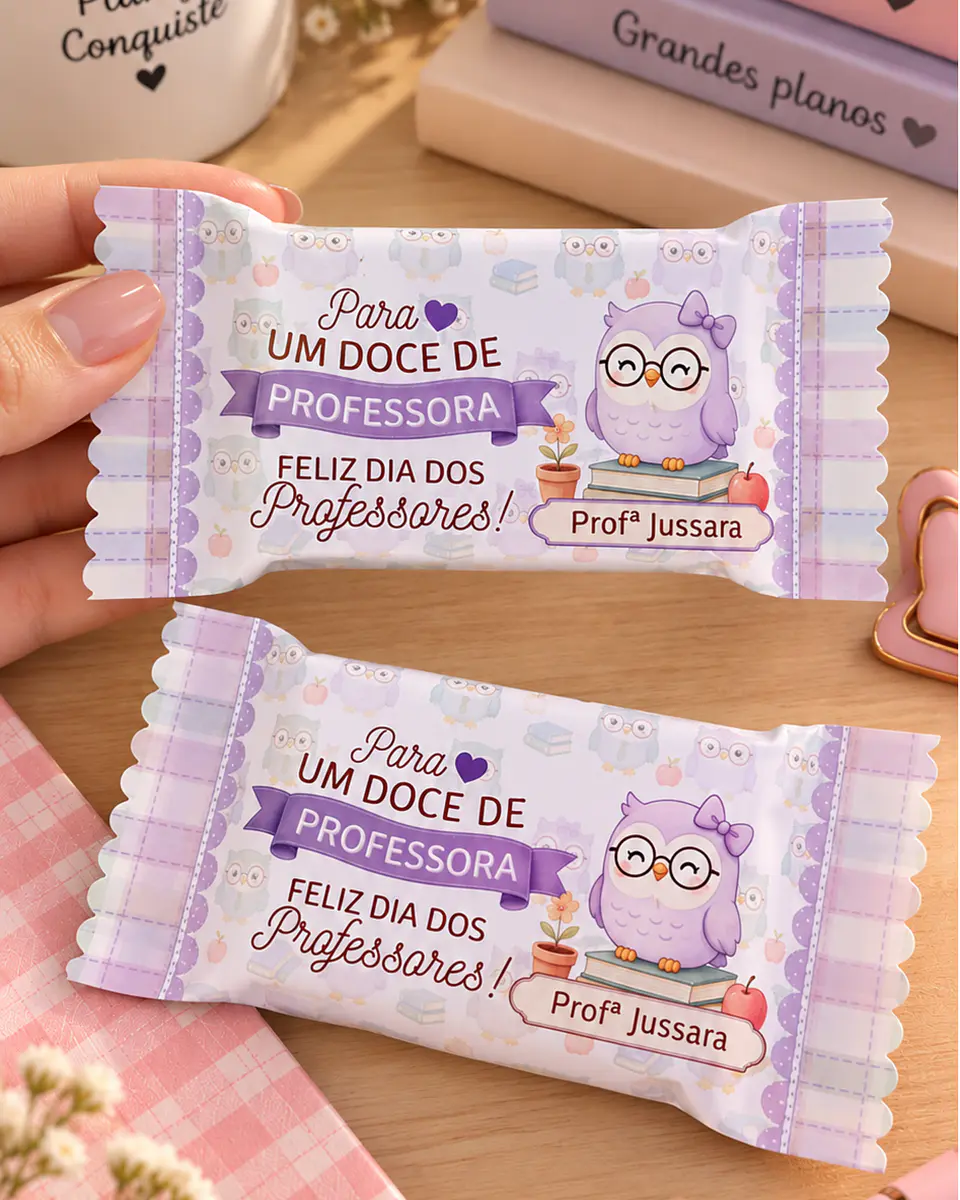 Barra de Chocolate e KitKat - Dia dos Professores 1
