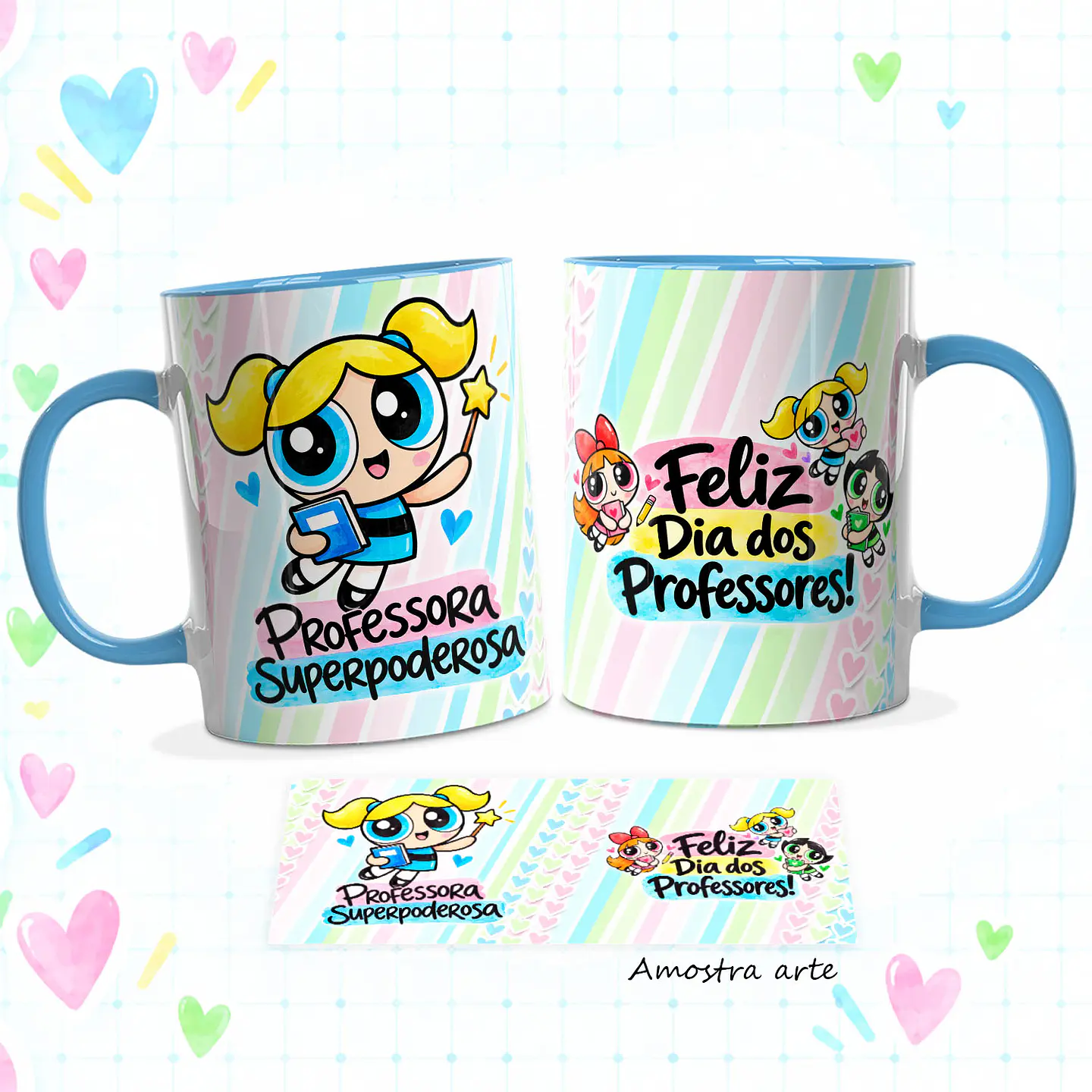 Professoras Super Poderosas - Sublimação 3