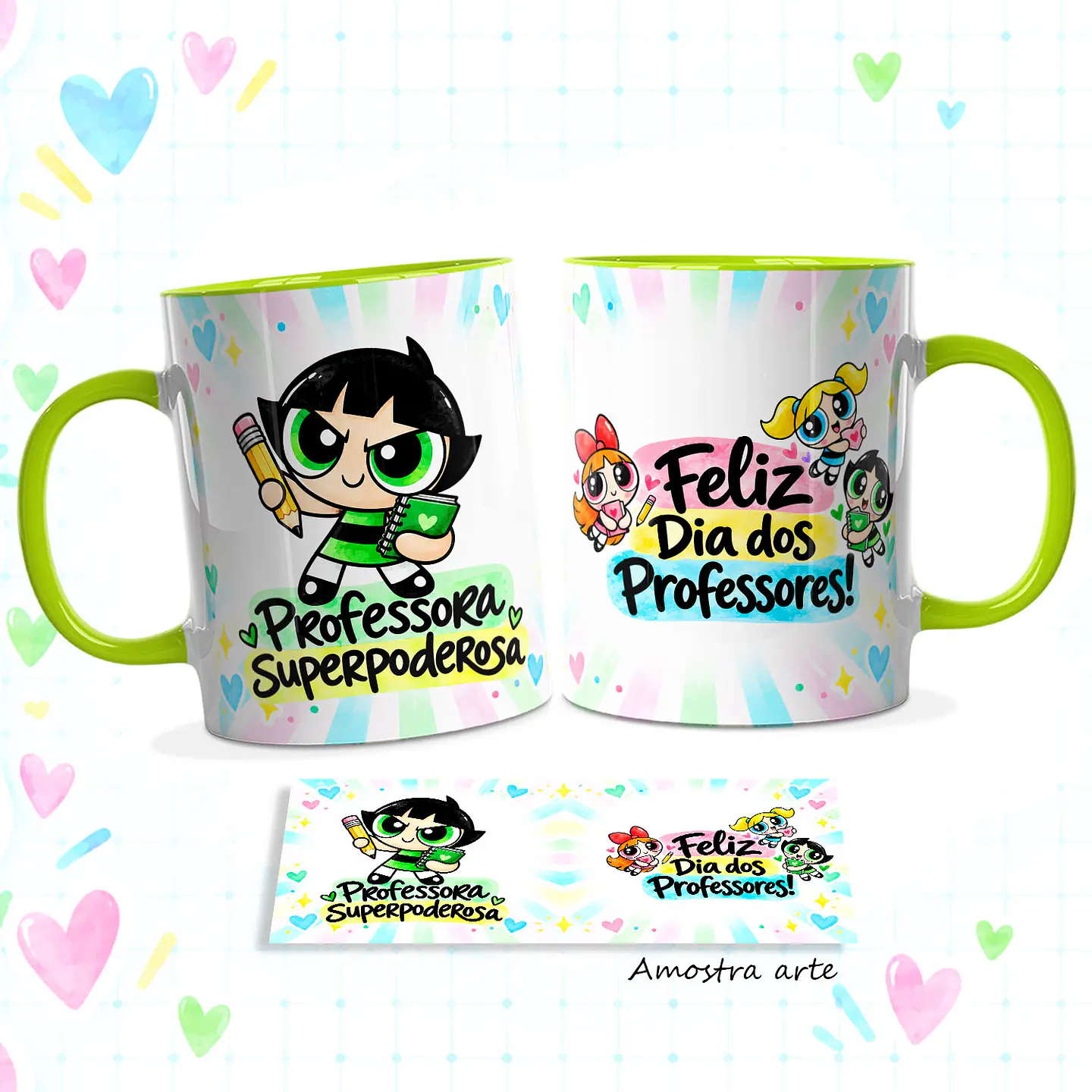 Professoras Super Poderosas - Sublimação 5