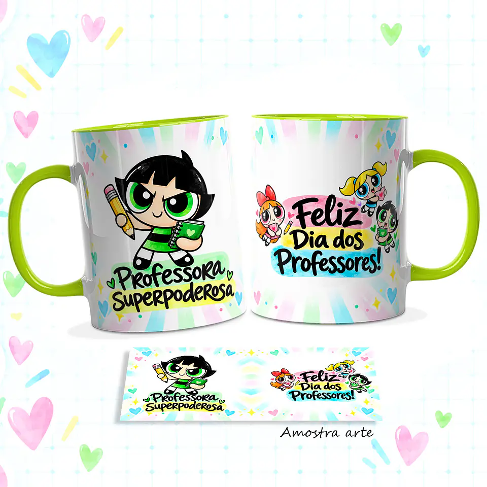 Professoras Super Poderosas - Sublimação 5