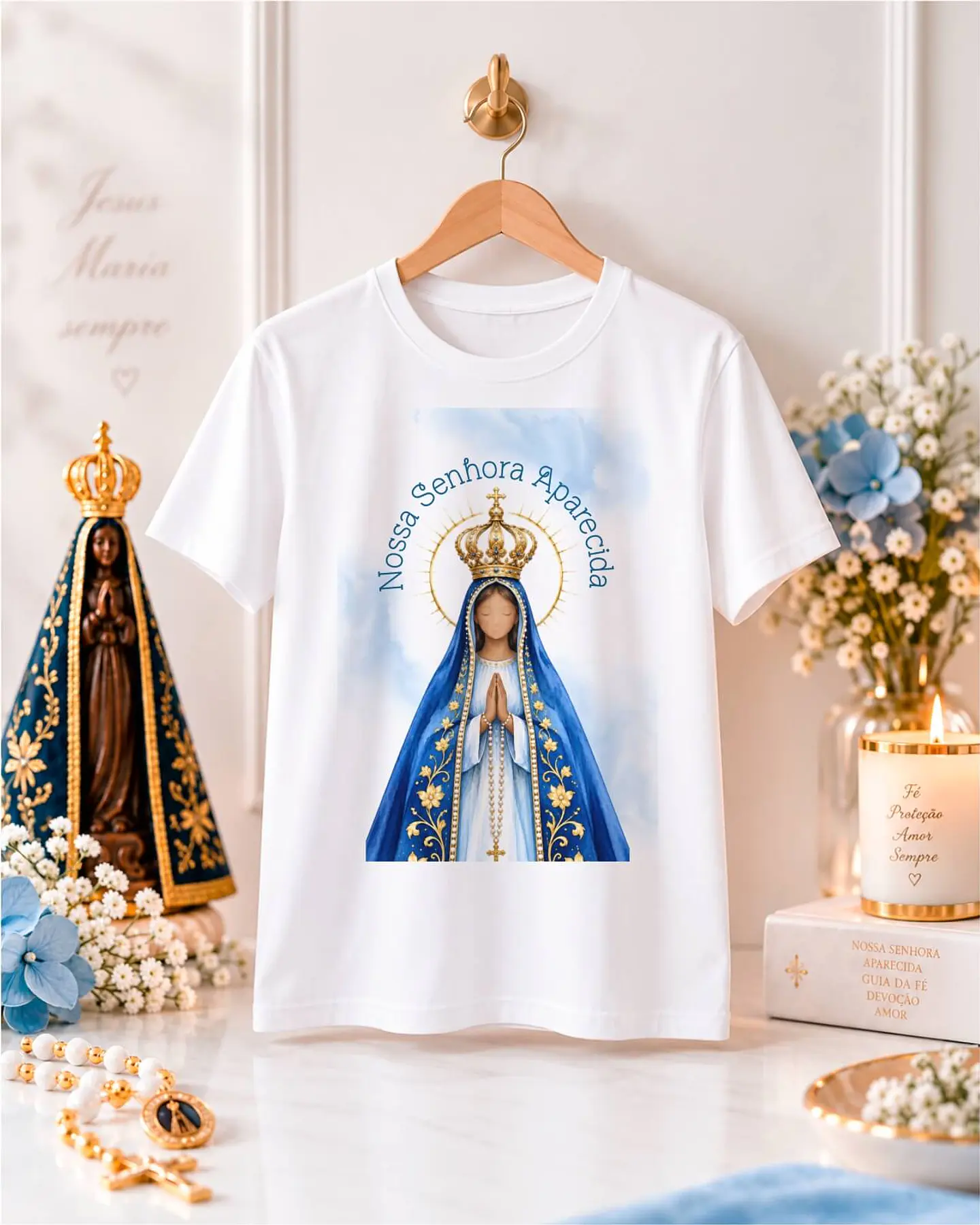 Camisetas Nossa Senhora - Sublimação 1