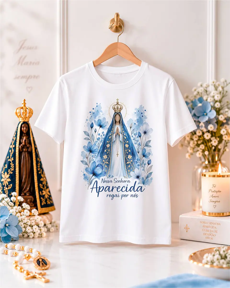 Camisetas Nossa Senhora - Sublimação 4