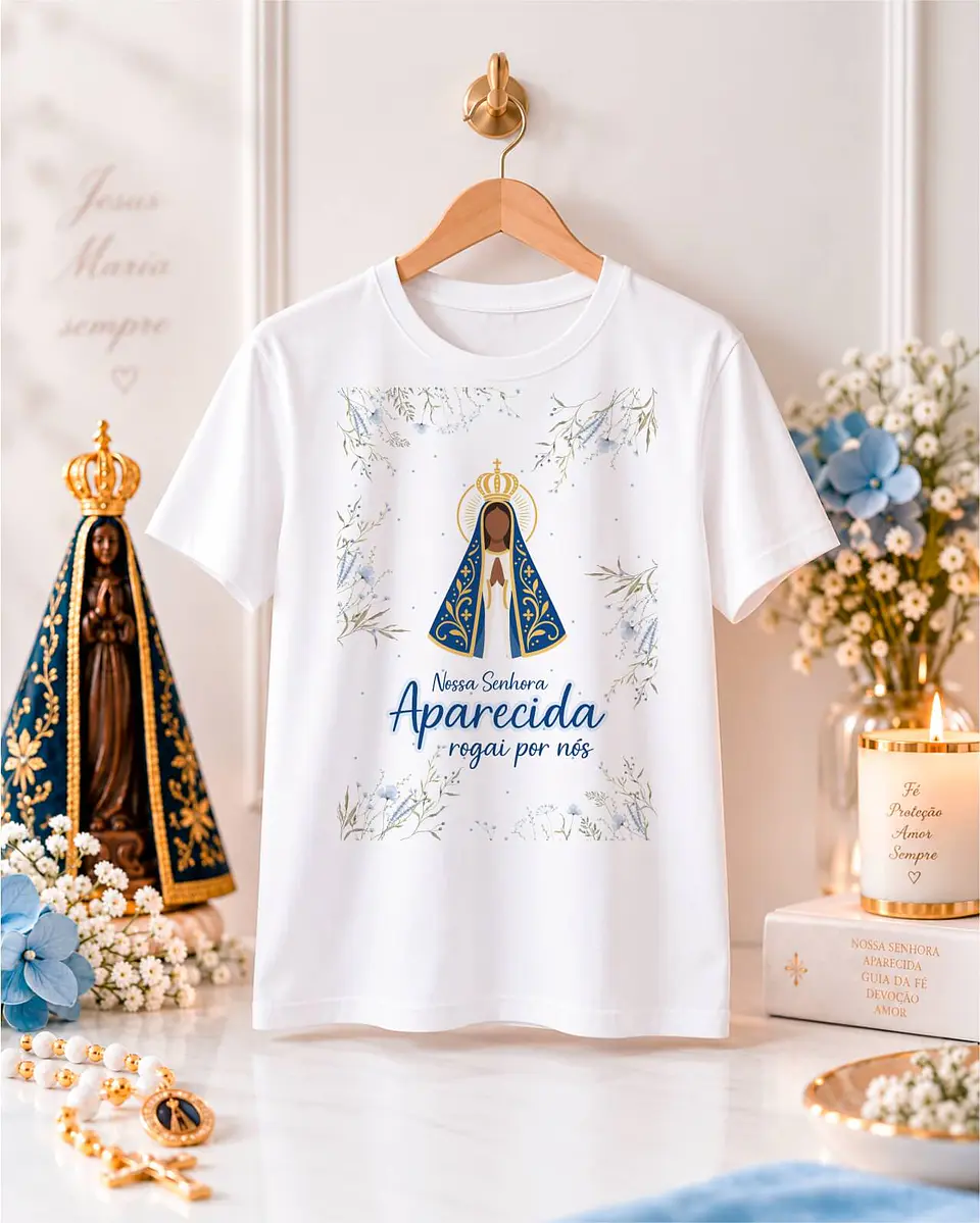 Camisetas Nossa Senhora - Sublimação 9