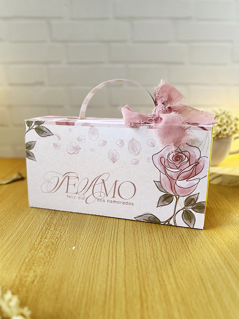 Lapela Caixa de Chocolate - Arquivo de Corte