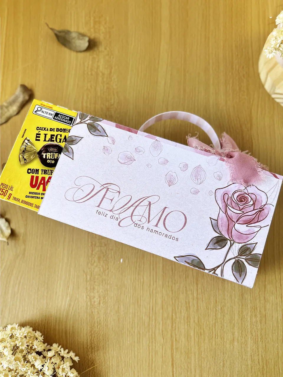 Lapela Caixa de Chocolate - Arquivo de Corte 2
