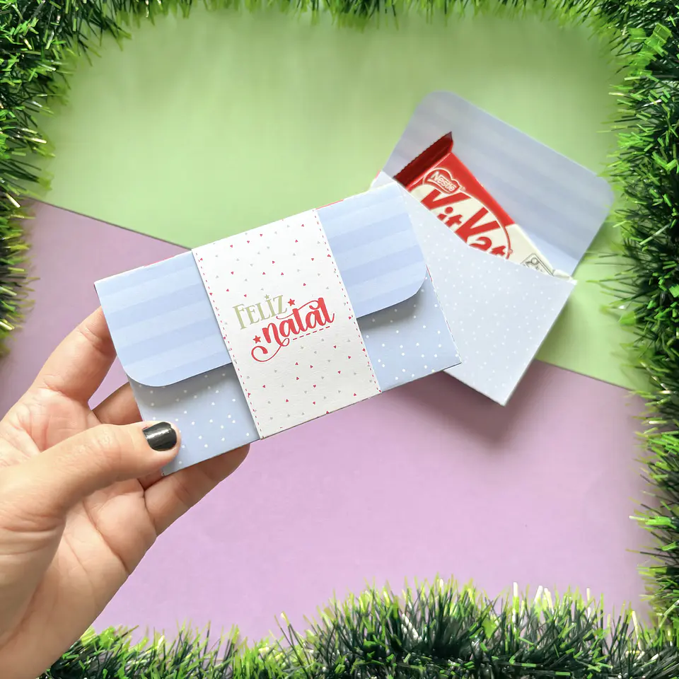 Carta Porta Chocolate - Natal 2