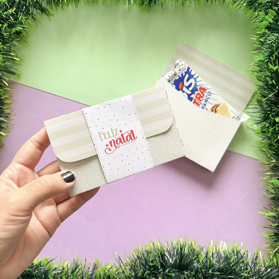 Carta Porta Chocolate - Natal 3