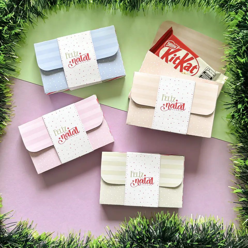 Carta Porta Chocolate - Natal 1