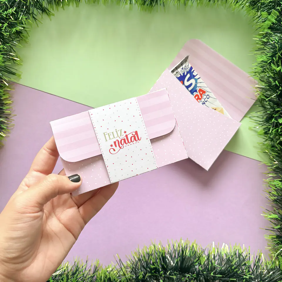 Carta Porta Chocolate - Natal 5