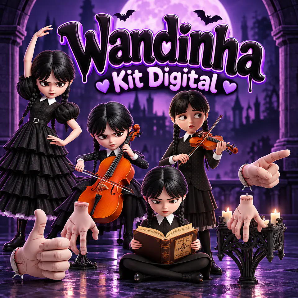 Wandinha - Kit Digital 1