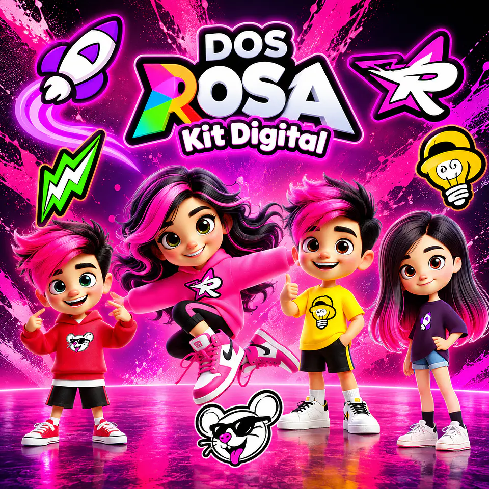 Dos Rosa - Kit Digital 1
