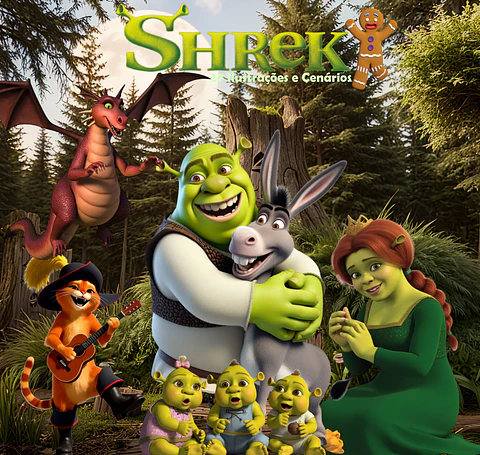 Shrek - Kit Digital