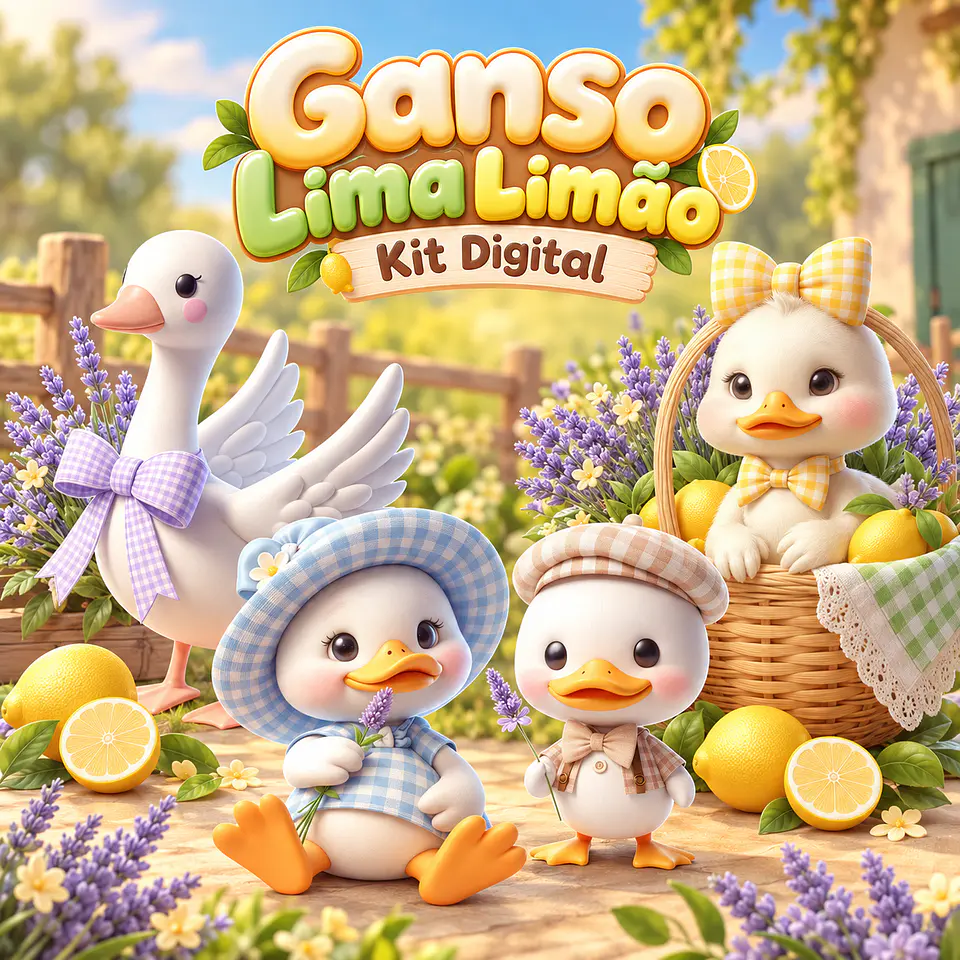 Ganso Lima Limão - Kit Digital 1