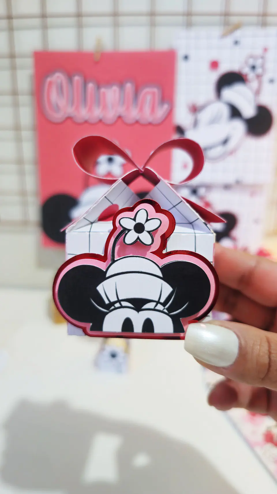 Minnie Vintage - Arquivo de Corte / Festa 2