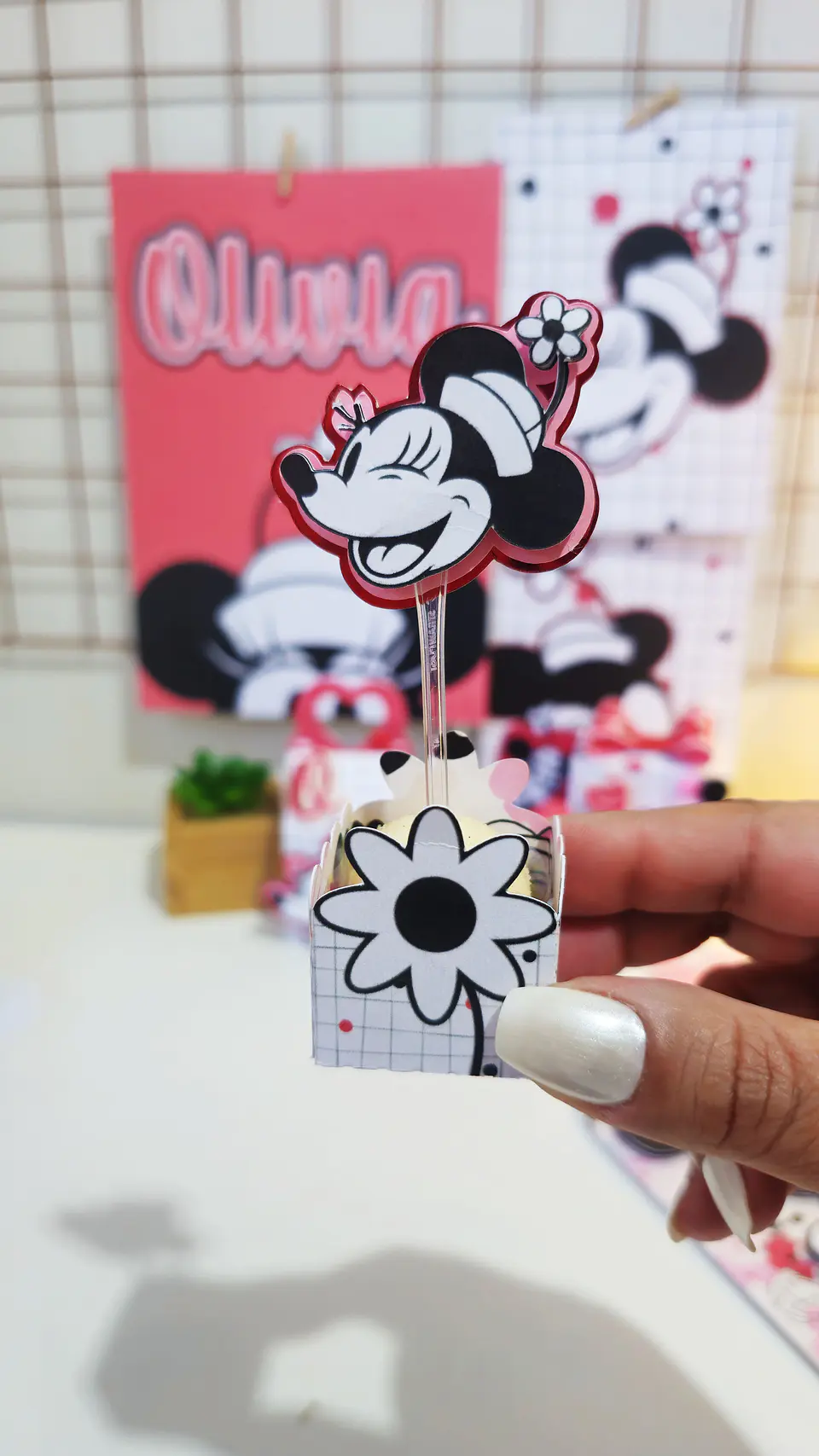Minnie Vintage - Arquivo de Corte / Festa 8
