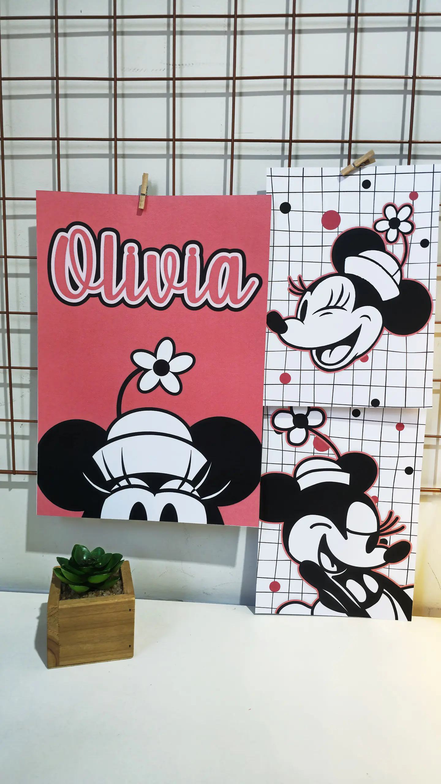 Minnie Vintage - Arquivo de Corte / Festa 9
