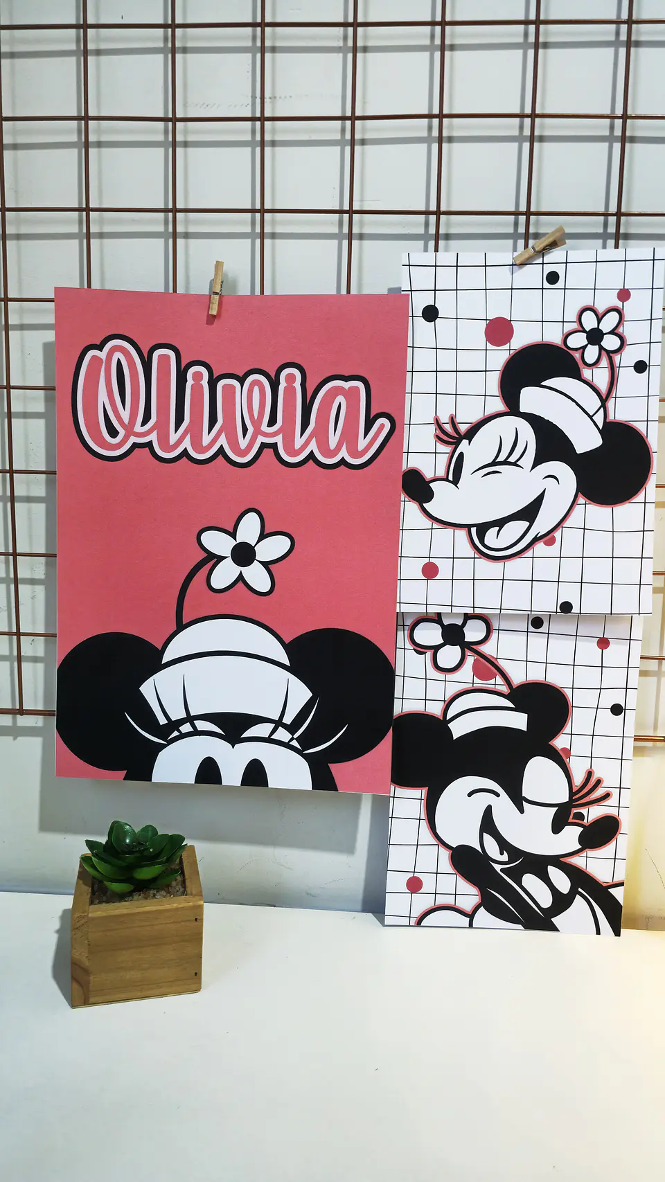 Minnie Vintage - Arquivo de Corte / Festa 9