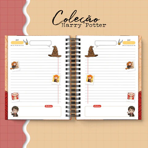 Coleção Harry Potter - Encadernação