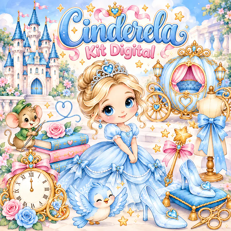Cinderela - Kit Digital 1