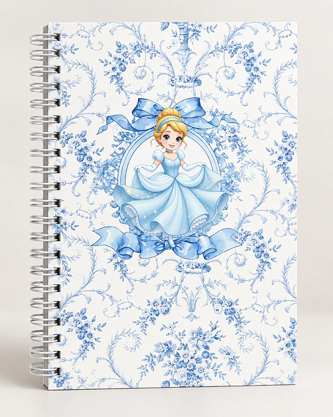 Coleção Princesas | Capas de Caderno 17x24