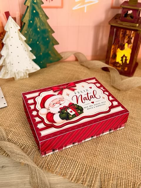 Caixa para 12 Doces - Natal 3
