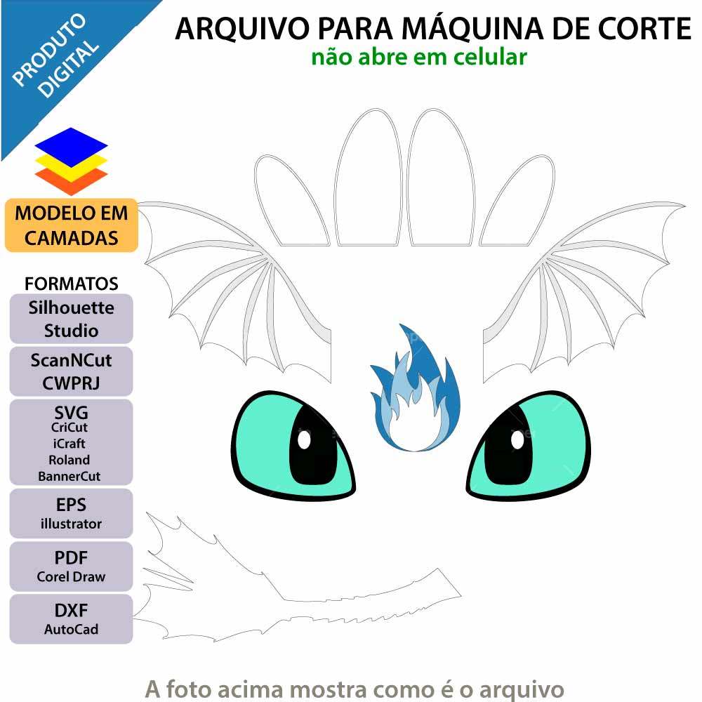 Topo de Bolo - Como Treinar o Seu Dragão 1