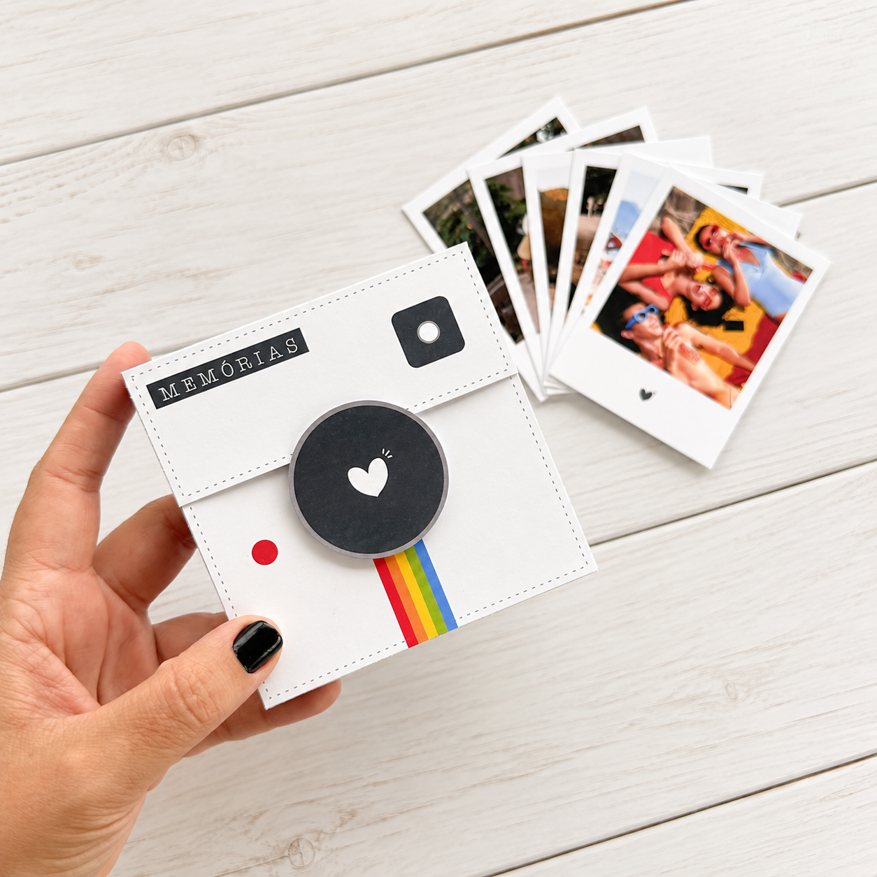 Porta Foto Polaroid - Arquivo de Corte 1