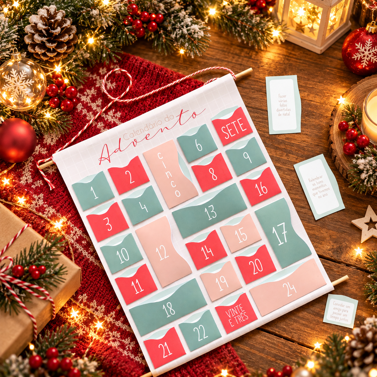 Calendário do Advento - Natal 1