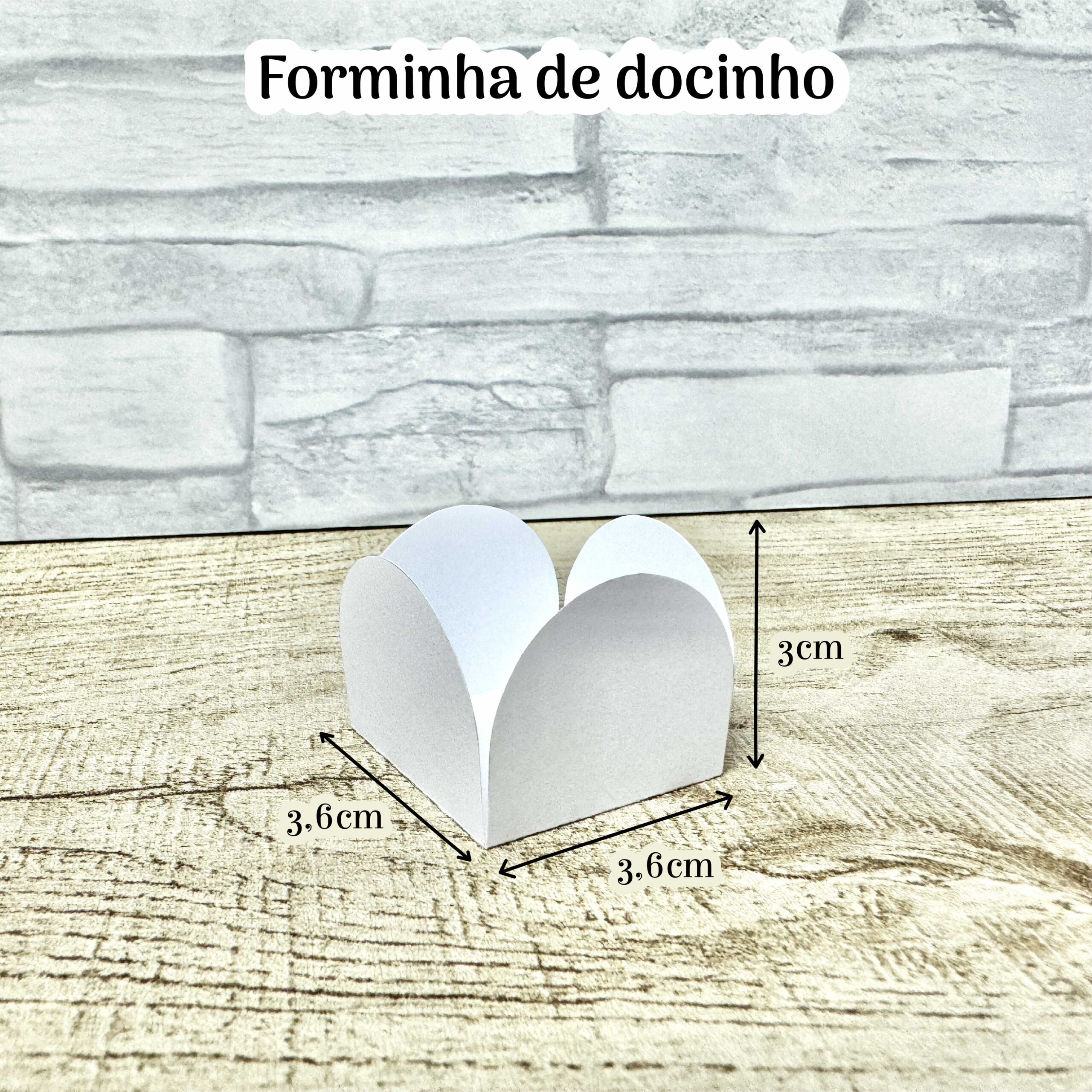 Molde Limpo - Forminha de Docinho 1