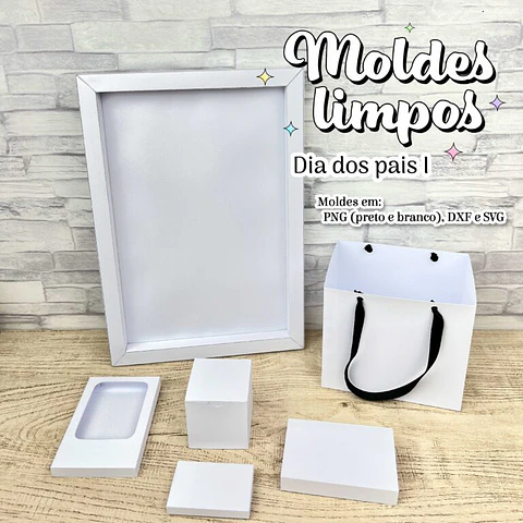 Moldes Limpos - Arquivos de Corte