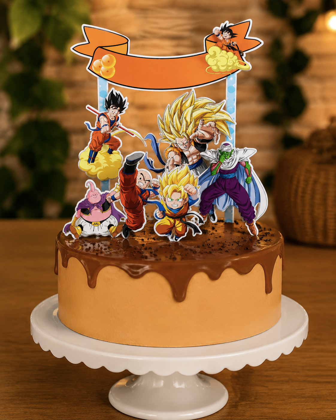 Topo de Bolo - Dragon ball 1