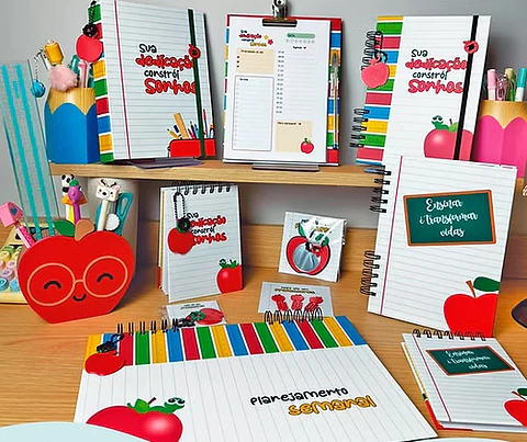 Combo Encadernação - Dia dos Professores