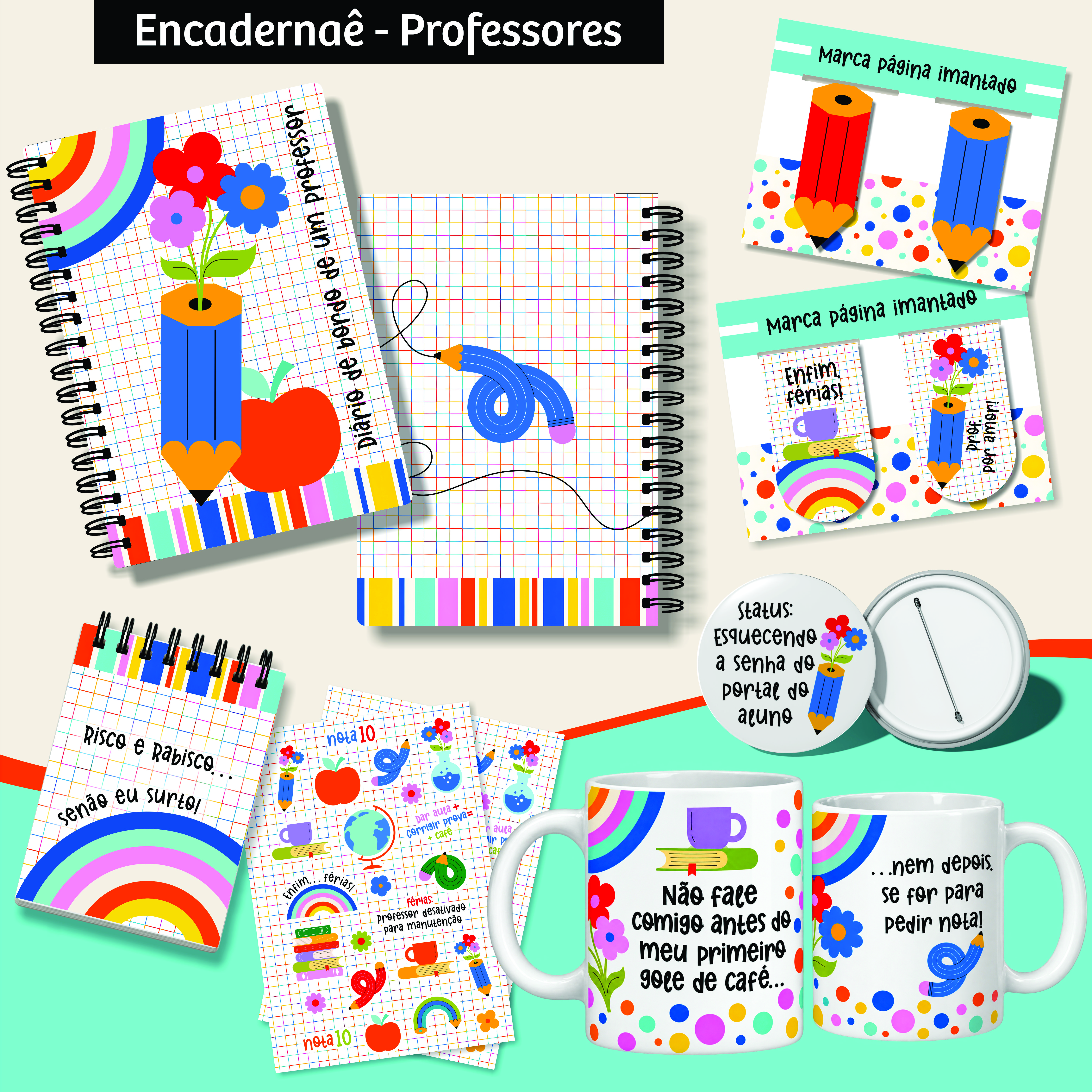 Combo Encadernação - Dia dos Professores 1