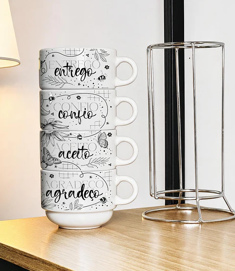 Arte Torre Floral - Sublimação