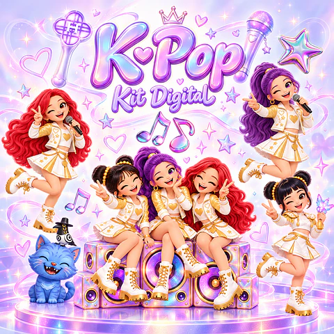 Guerreiras do K-Pop - Kit Digital