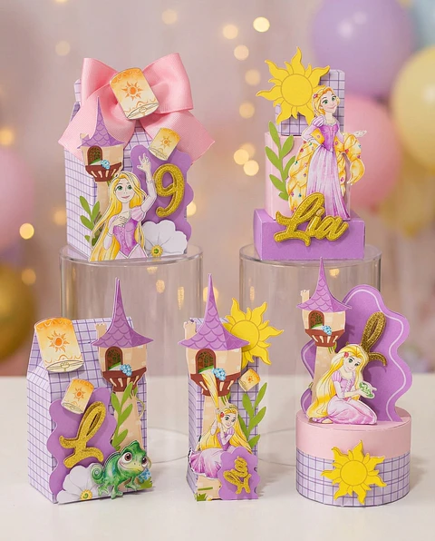 Rapunzel - Arquivo de Corte / Festa