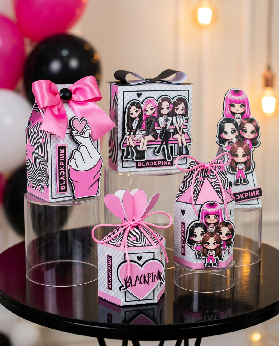 Black Pink - Arquivo de Corte / Festa 1