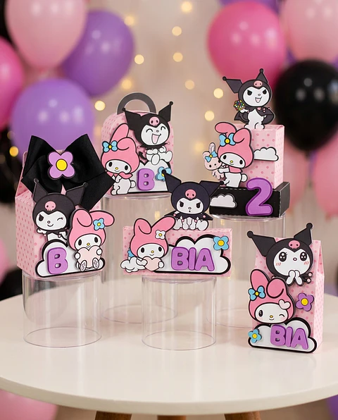 My Melody e Kuromi - Arquivo de Corte / Festa