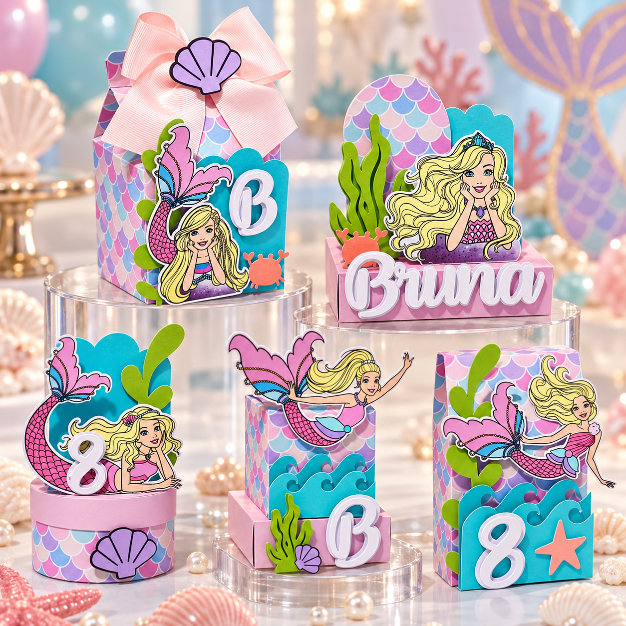 Barbie Sereia - Arquivo de Corte / Festa 1