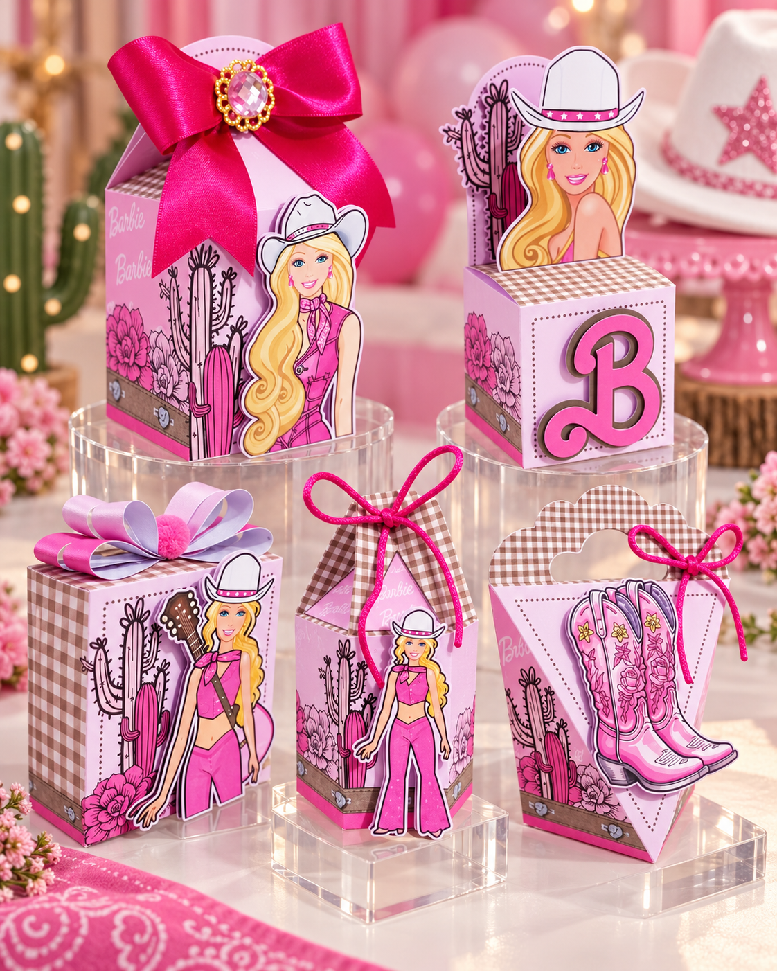 Barbie Cowgirl - Arquivo de Corte / Festa 1