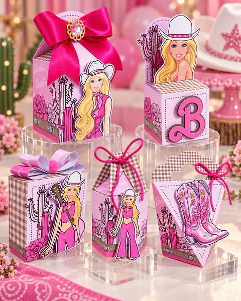 Barbie Cowgirl - Arquivo de Corte / Festa