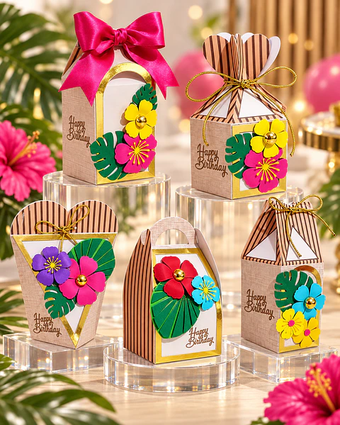 Floral - Arquivo de Corte / Festa  