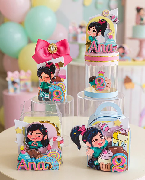 Vanellope - Arquivo de Corte / Festa
