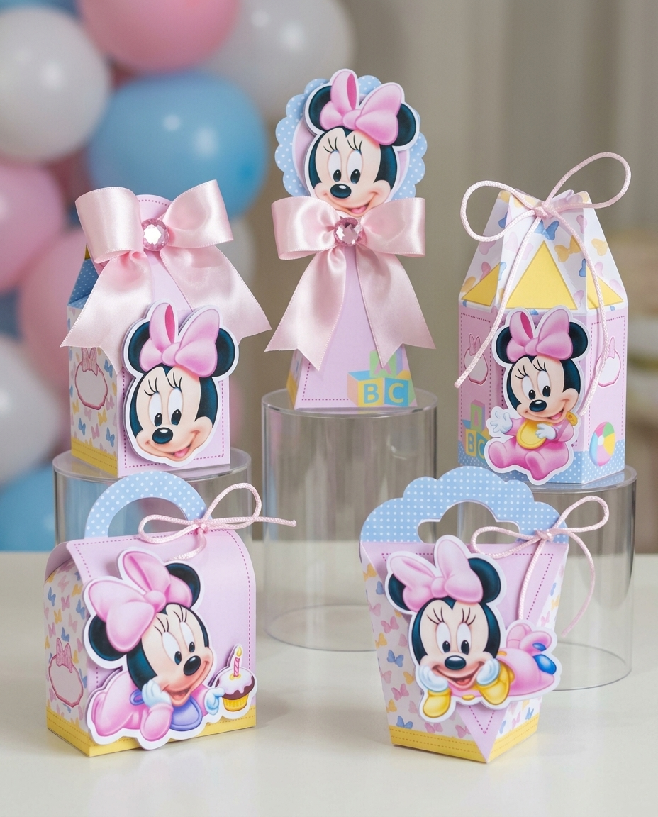  Minnie Baby - Arquivo de Corte / Festa   1