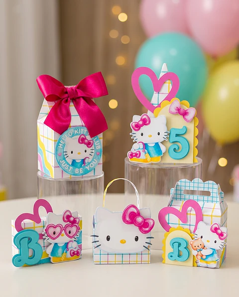 Hello Kitty - Arquivo de Corte / Festa  