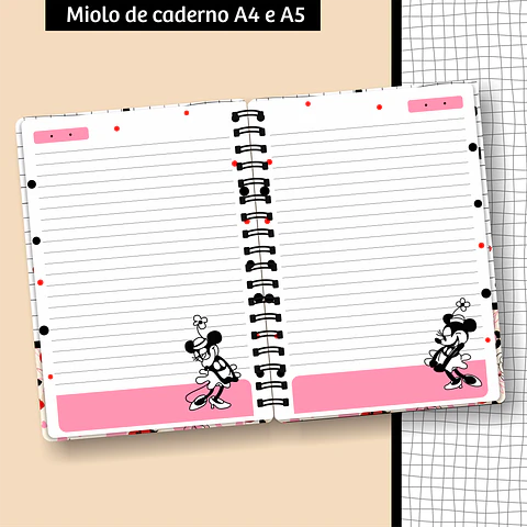 Coleção Minnie - Encadernação 
