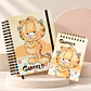 Caderno A5 + Bloquinho A6 – Garfield - Thumbnail 3