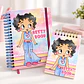 Caderno A5 + Bloquinho A6 – Betty Boop - Thumbnail 3