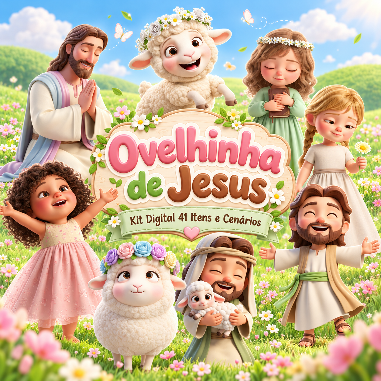 Ovelhinha de Jesus - Kit Digital 1
